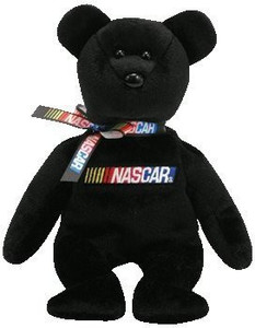 Ty Nascar Racer - Bear - 1.7 inch