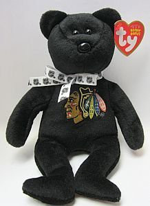 Ty Beanie Baby - Stanley The Bear () (Chicago hawks Limited Edition) - 1.8 inch