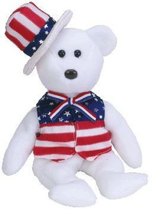 Ty Beanie Baby - Sam The Bear ( Version) - 2.5 inch