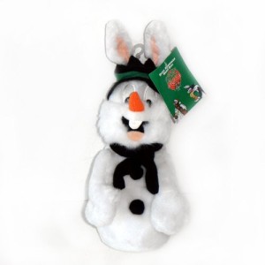 Warner Brothers Bugs Bunny Snowman - Warner Bros Bean Bag Plush  - 2 inch