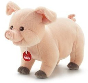 Trudi Classic Pig Argante Plush Toy, Medium - 11.42 inch