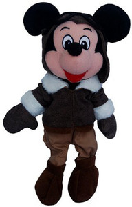 Disney Mickey Pilot - Mini Bean Bag Plush - 9 inch