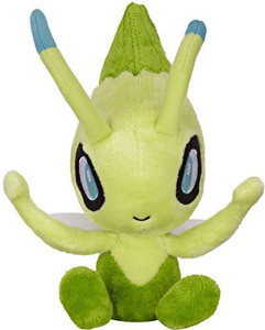 Jakks Pacific Pokemon Series 13 Mini Plush Celebi - 2.7 inch