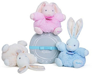 Kaloo Perle Plush Toys, Chubby Rabbit, Small - 7.09 inch