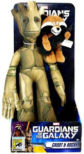 Marvel Guardians Of The Galaxy Groot & Rocket Racoon Exclusive Plush Figure - 4.4 inch