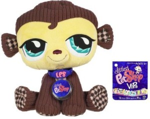 Hasbro Littlest Pet Shop Vip Monkey  - 9 inch