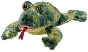 Ty Beanie Baby - Croaks The Frog  - 3 inch