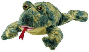 Ty Beanie Baby - Croaks The Frog - 3 inch