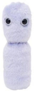 GIANT Microbes Yogurt (Lactobacillus Bulgaricus) Plush Toy - 4 inch