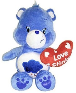 American Greetings Care Bears Valentine Grumpy Bear Love Stinks  - 5.1 inch