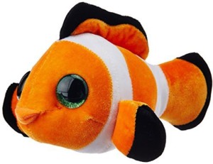 Wild Republic L'Il Sweet & Sassy Clownfish Tangerine Plush  - 4 inch