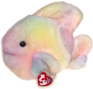 Ty Coral The Fish Beanie Buddy  - 8 inch
