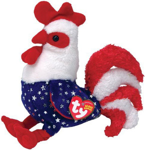 TY Beanie Baby Homeland Rooster - 4 inch