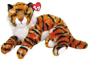 Ty Pinstripes - Small Tiger - 5 inch