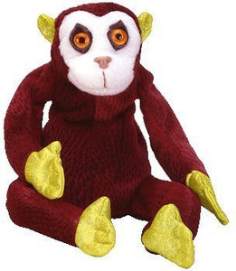 Ty Beanie Baby - The Monkey Chinese Zodiac - 2.3 inch
