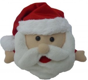 BZB Goods Singing Santa Claus Musical Plush Toy With Motion  - 3.5 inch