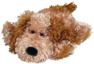 Ty Classic Plush - Fiddle The Dog ( Nose Squeaks )  - 3.4 inch