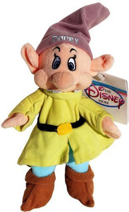 Disney Dopey - Snow Dwarf - Mini Bean Bag Plush - 7 inch