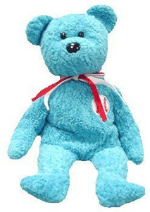 Ty Beanie Babies - Addison The Baseball Bear - 1.7 inch