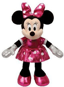 Ty Disney Minnie Mouse - Sparkle Small Plush - 6 inch