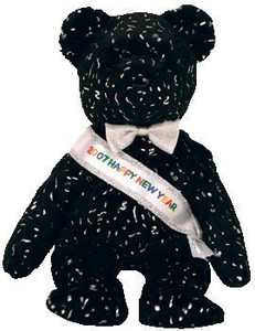 Ty Beanie Baby - 2007 The New Years Bear (Internet Exclusive) - 1.9 inch