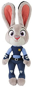Tomy Zootopia Large Plush Office Judy Hopps - 8 inch