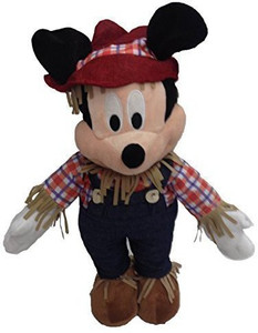 Gemmy Mickey Mouse Plush Harvest Greeter - 8 inch
