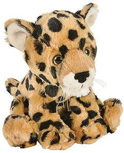 Animal World Cheetah Cub Plush Toy - 8 inch