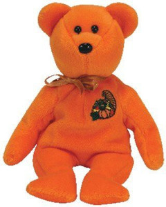 Ty Beanie Babies - Thankful The Bear ( Store Exclusive) - 1.8 inch