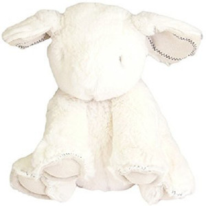 Barefoot Dreams Plush Cuddle Buddie - Pearl Lamb - 3.5 inch
