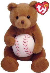 Ty Shortstop - Baseball Bear  - 1.8 inch