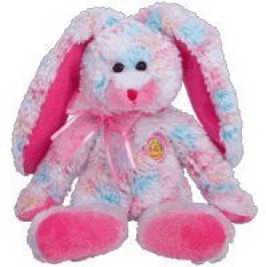 Ty Beanie Baby - Fritters The Bunny (Bbom March 2005)  - 1.9 inch