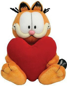 Ty Garfield Garfield Holding Heart - 3.9 inch