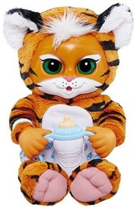 Animal Babies Deluxe Baby Tiger Plush  - 14 inch
