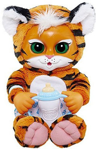 Animal Babies Deluxe Baby Tiger Plush - 14 inch