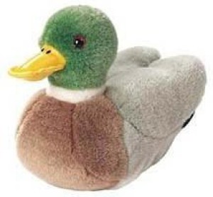 KM International Plush Animal: Mallard Duck  - 6 inch