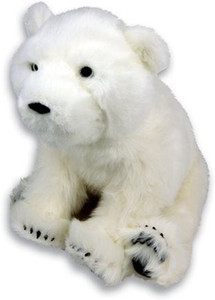 Wowwee Alive Polar Bear Cub Plush Robotic Toy In - 11 inch