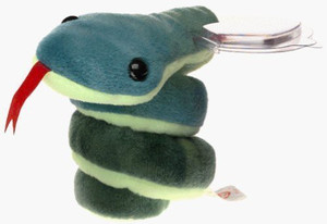 TY Beanie Babies Hissy The Snake - 1.7 inch