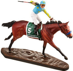 Breyer American Pharoah Artist'S Resin Figurine - 14 inch