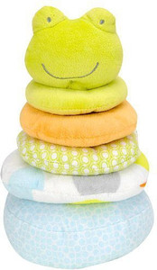 Carter's Stackable Plush Baby Plush Toy - Frog - 9 inch