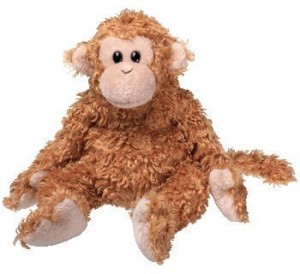 Ty Beanie Baby - Fumbles The Monkey  - 2.75 inch