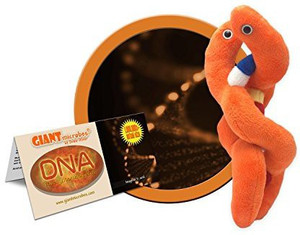 GIANT Microbes - Dna (Deoxyribonucleic Acid) Educational Plush - 3.5 inch