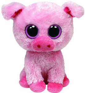 Ty Beanie Boos Corky The Pig - 3.39 inch