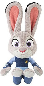 Tomy Zootopia Small Plush Officer Judy Hopps - 2.4 inch