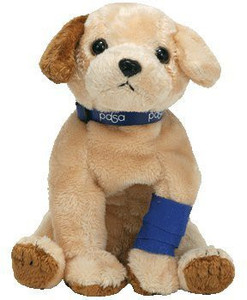 Ty Beanie Baby - Pads The Pdsa Dog (European Exclusive) - 2.6 inch
