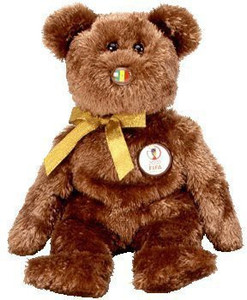 Ty Beanie Baby - Champion The Fifa Bear ( Senegal ) - 1.2 inch