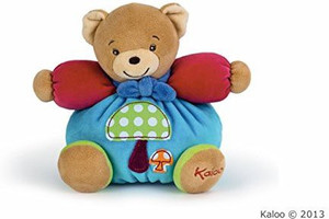 Kaloo Colors Small Bear With Mushroom Applique - 3.94 inch