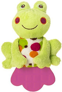 Mary Meyer Bubbles Frog Teether - 1.5 inch