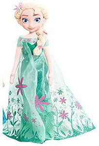 Frozen elsa top plush doll