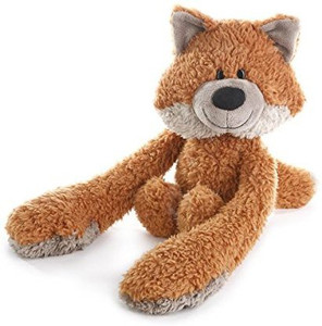 Demdaco Plush Toy, Hugzies Fox - 3.5 inch